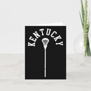 Carte Baguette de crosse verticale minimaliste Kentucky