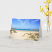 Carte Baie de Crantock (Fleur jaune)
