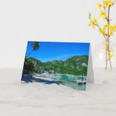 Carte Baie De La Plage D'El Nido (Fleur jaune)