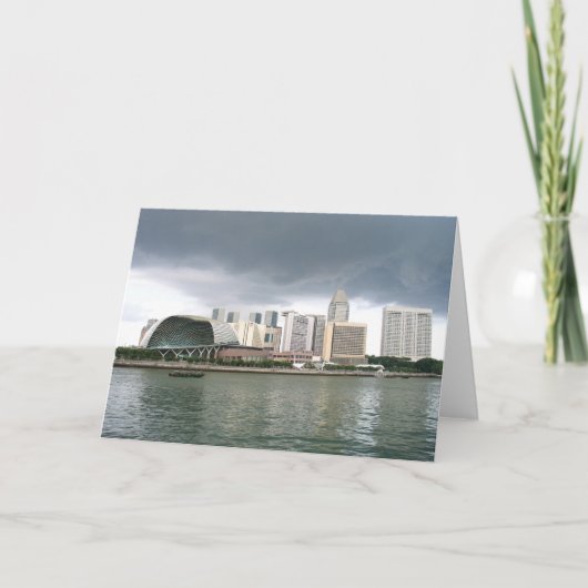 Carte Baie Marina de Singapour (Devant)