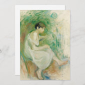 Carte Baigneuse en Chemise | Berthe Morisot (Devant / Derrière)