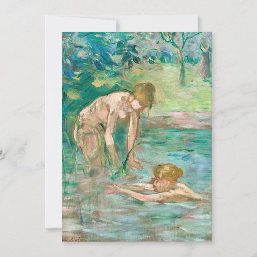 Carte Baigneuses | Berthe Morisot (Devant)