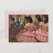 Carte Bailarinas en una gran sala de estilo rocóco (Devant / Derrière)