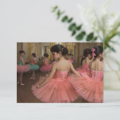Carte Bailarinas en una gran sala de estilo rocóco (Debout devant)