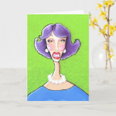 Carte Bâillonner sur le charme (Fleur jaune)