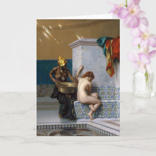 Carte Bain maure Jean-Léon Gérôme