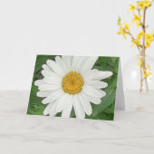 Carte Baise blanche (Fleur jaune)