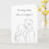 Carte Baiser (Fleur jaune)