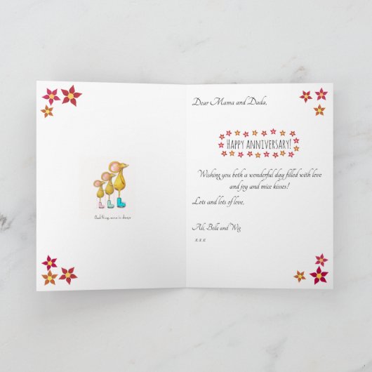 Carte Baiser de souris (Intérieur)