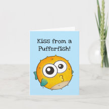 Baiser d'un poisson-poissonnette, mignonne poisson