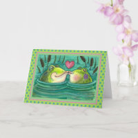 BAISER LES GRENOUILLES ÉTANG COLORÉ & MIGNON ROMAN