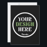 Carte baiser personnalisé, unique, élégant et minimalist<br><div class="desc">Ce design est accessible à tous. N'hésitez pas à customiser le logo,  les images,  le texte et les couleurs selon vos préférences. Merci beaucoup.</div>