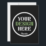 Carte baiser personnalisé, unique, élégant et minimalist<br><div class="desc">Ce design est accessible à tous. N'hésitez pas à customiser le logo,  les images,  le texte et les couleurs selon vos préférences. Merci beaucoup.</div>