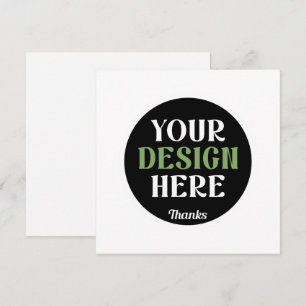 Carte baiser personnalisé, unique, élégant et minimalist