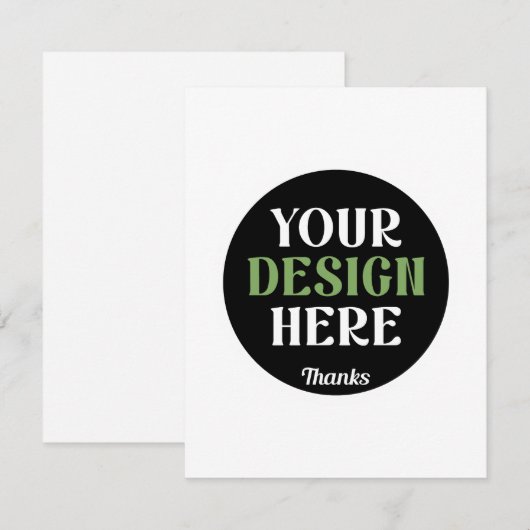 Carte baiser personnalisé, unique, élégant et minimalist (Devant / Derrière)