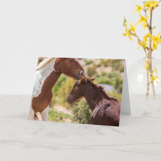 Carte Baisers de Maman (Fleur jaune)