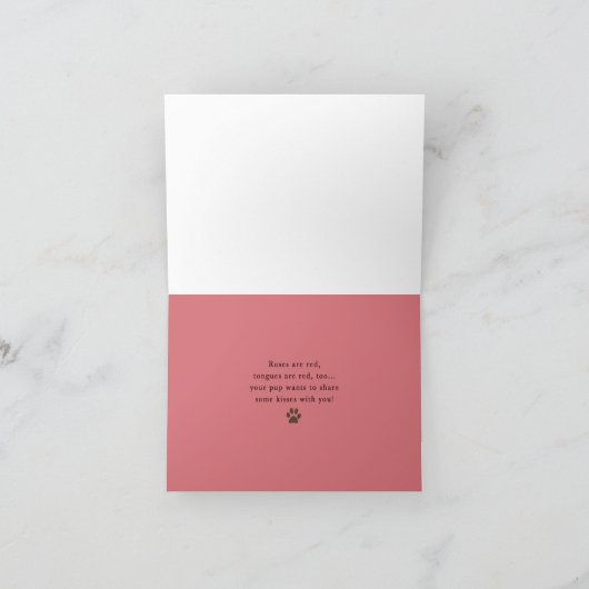 Carte Baisers doux (Intérieur)