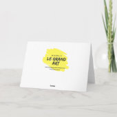 Carte Baisers en bâton blanc (Dos)