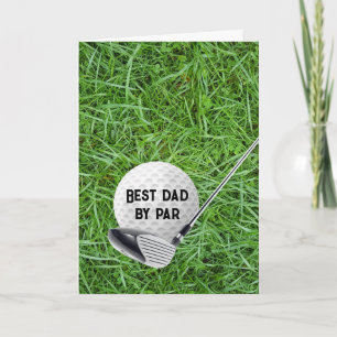 Carte Bal De Golf Pour Fête des pères