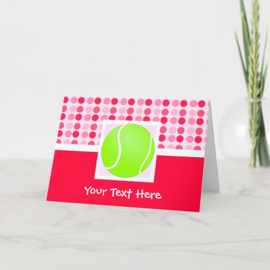 Carte Bal De Tennis (Devant)