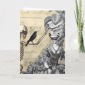 Carte Bal Masquerade Halloween (Dos)