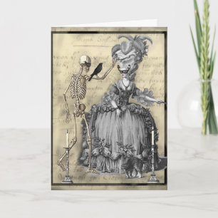 Carte Bal Masquerade Halloween