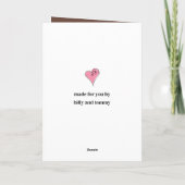 Carte Bal Sport Simple Fête des pères All Star Fan (Dos)