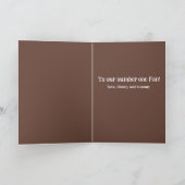 Carte Bal Sport Simple Fête des pères All Star Fan (Intérieur)