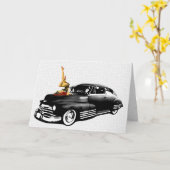 Carte Balade à chaud Anniversaire V2 (Fleur jaune)