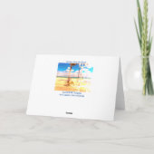 Carte Balade à vélo le long de la plage (Dos)