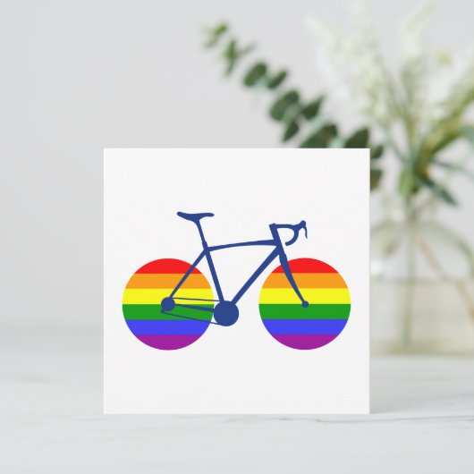 Carte Balade En Vélo Pride (Debout devant)