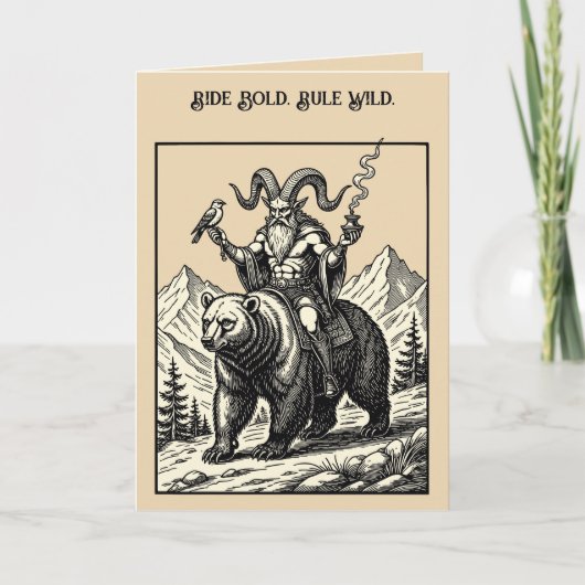 Carte Balan, Faucon et Ours (Devant)