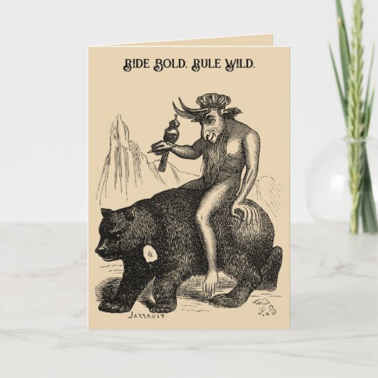 Carte Balan le duc lié à l'ours (Devant)