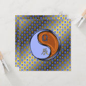 Carte Balance & Dragon de Bois (Devant/Arrière en situation)