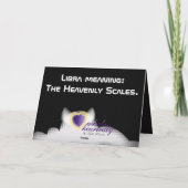 Carte Balance, joyeux anniversaire ! - Personnaliser (Dos)