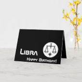 Carte Balance, joyeux anniversaire ! - Personnaliser (Fleur jaune)