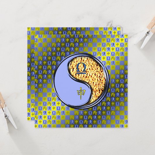 Carte Balance & Singe de Feu (Devant/Arrière en situation)