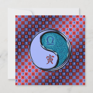 Carte Balance & Tigre d'eau