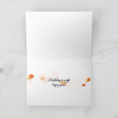 Carte balançoire en bois avec coucher de soleil sur le l (Intérieur)