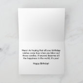 Carte Balbuzard en vol (Intérieur)