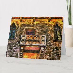 Carte Balcon de Juliet Vérone Van Gogh