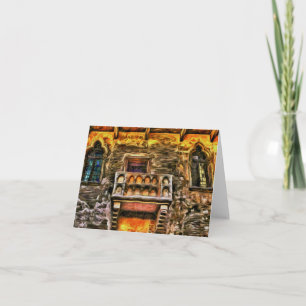 Carte Balcon de Juliet Vérone Van Gogh