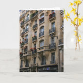 Carte Balcons parisiens (Fleur jaune)
