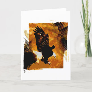 Carte Bald American Eagle Landing