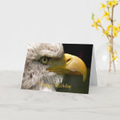 CARTE BALD EAGLE (Fleur jaune)