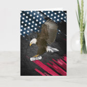 Carte Bald Eagle avec diplôme 2025 (Devant)