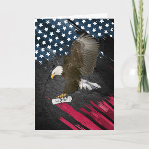 Carte Bald Eagle avec diplôme 2025