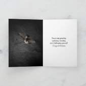 Carte Bald Eagle with 2026 Graduation Diploma (Intérieur)