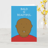 Carte Bald est magnifique (Fleur jaune)