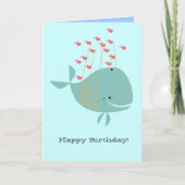 Carte Baleine heureuse (Devant)